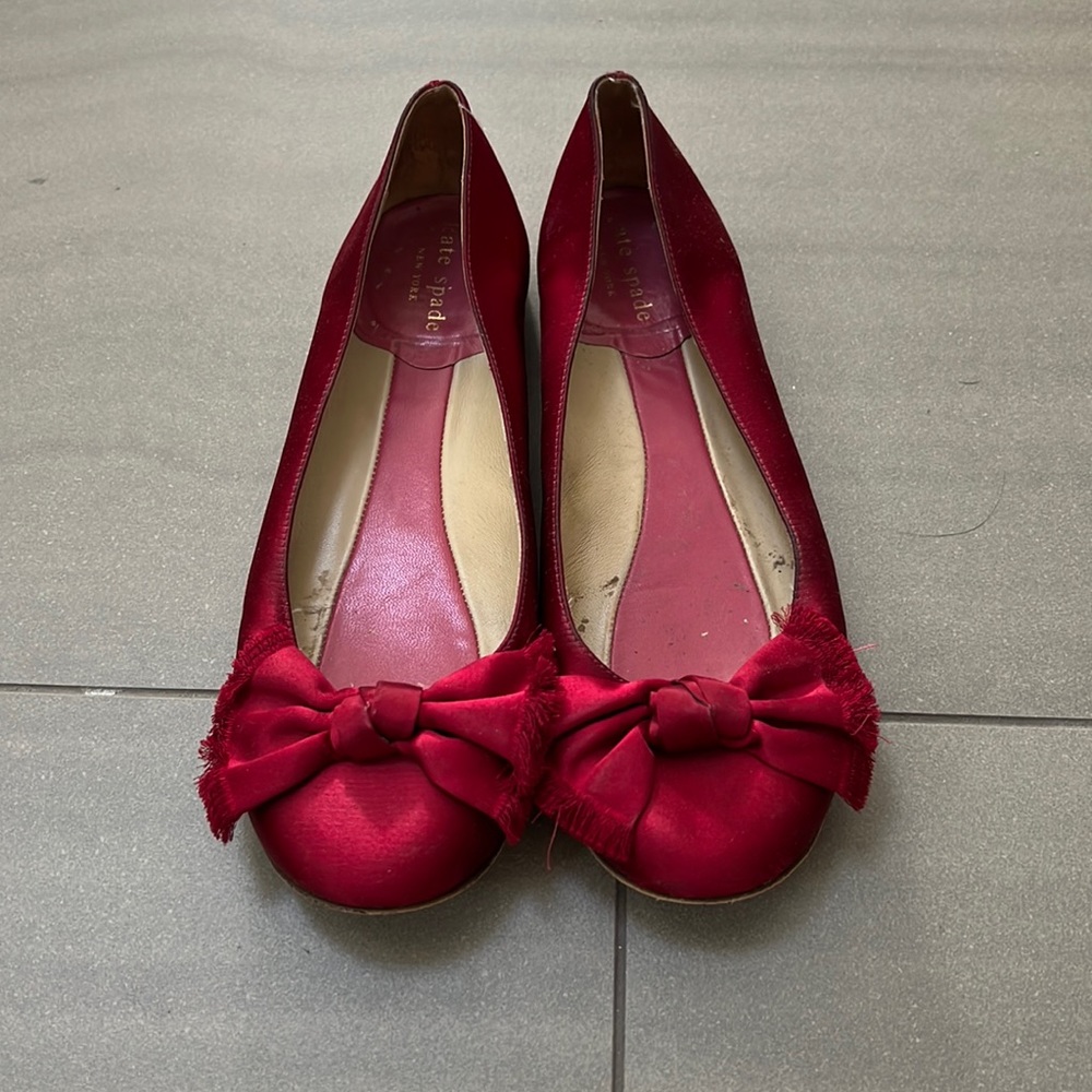 Kate Spade Ballet flats with bows